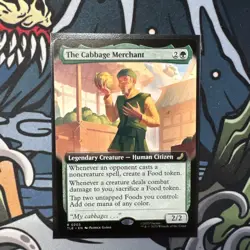 The Cabbage Merchant Extended Art Non Foil ATLA Magic The Gathering Mint #203 - Image 1