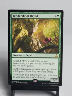 Magic the Gathering - Rivals of Ixalan - Tendershoot Dryad - LP - Image 1
