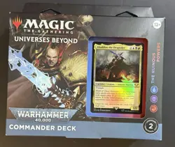 The Ruinous Powers MTG Grixis Commander Deck Warhammer 40K Chaos Abaddon SEALED - Image 1
