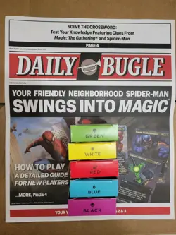 2025 Magic The Gathering Marvel Spider-Man Welcome Deck Complete Set 5- SDCC MTG - Image 2