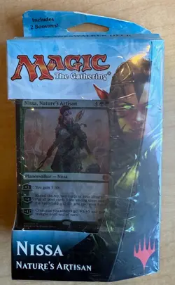 Magic the Gathering Nissa Nautre's Artisan Planeswalker Deck Sealed - Image 1