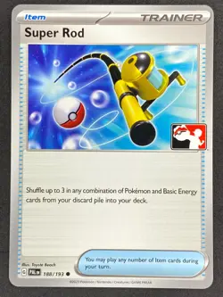 Pokemon Super Rod Prize Pack Series 188/193 Paldea Evolved NM - Image 1