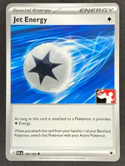 Pokemon Jet Energy Prize Pack Series 190/193 Paldea Evolved NM - Image 1