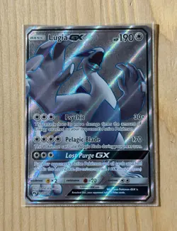 Pokemon Lugia GX (Full Art) 207/214 Sm-Lost Thunder - Image 1