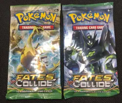 4x Art Set Pokemon XY Fates Collide Booster Packs SEALED - Image 4