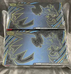 Pokemon Mega Charizard X ex Ultra Premium Collection UPC Box Sealed Lot Of 2 A - Image 1