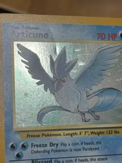 Vintage Pokemon Fossil Holos - Articuno 2/62 Moltres 12/62 Zapdos 15/62 - Rare - Image 4