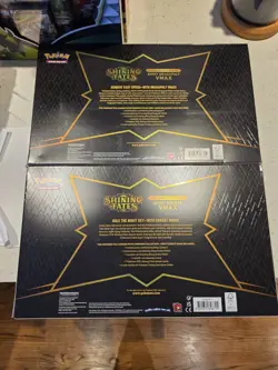 Pokemon TCG Shining Fates Premium Collection Set Shiny Crobat/Dragapult VMAX NEW - Image 2