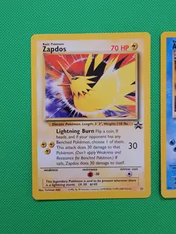 Pokemon Tcg Legendary Birds Zapdos Articuno Moltres WOTC Promo Lot NM - Image 2