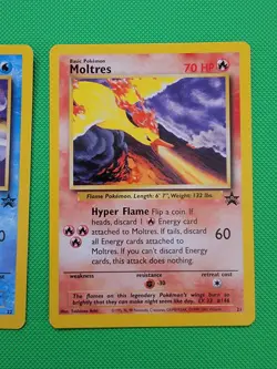 Pokemon Tcg Legendary Birds Zapdos Articuno Moltres WOTC Promo Lot NM - Image 4