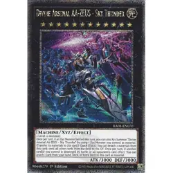 RA04-EN070 Divine Arsenal AA-ZEUS Sky Thunder Quarter Century Rare Yu-Gi-Oh! TCG - Image 1