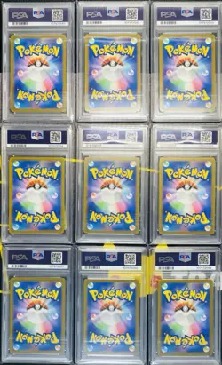 PSA 10 Yu Nagaba Eevee’s Promo Sequential Complete Set 9 Pokemon Card Japanese - Image 2