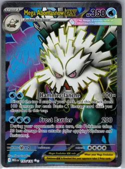Mega Abomasnow ex 157/132 ME01: Mega Evolution - Pokemon Card - NM - Image 1