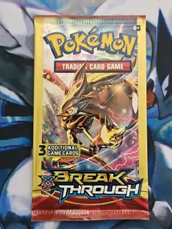Pokemon XY BREAKthrough 3 Card Mini Booster Packs Complete Art Set Lot of 4 - Image 5