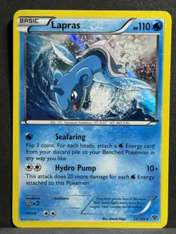 Lapras Holo Rare Card 35/146 XY Lightly Played Pokemon Card - Image 1