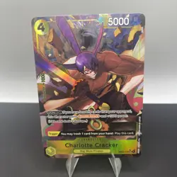 Charlotte Cracker (Alt Art) OP03-108 SR ONE PIECE Card The Best PRB-01 English - Image 1