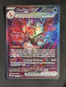 Charizard ex 234/091 Pokemon TCG Paldean Fates Special Illustration Rare Card NM - Image 1