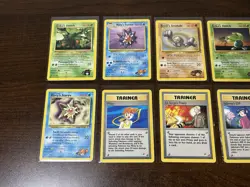 Pokemon Gym Heroes Card Lot Unlimited Non-Holo 10 Cards WOTC Vintage - Image 3