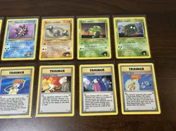 Pokemon Gym Heroes Card Lot Unlimited Non-Holo 10 Cards WOTC Vintage - Image 4