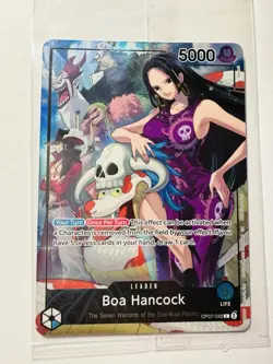 Boa Hancock Card OP07-038 PSA Exclusive Magazine Promo March Sealed - Image 2