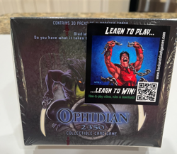VTG Card Game Ophidian 2350 Collectible 2003 by FLEER 30 packs - 11 Cards Sealed - Image 1
