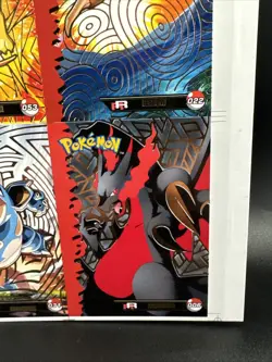 Pokemon TEAM ROCKET Cards Top Uncut Sheet Rare Charizard Gengar Mint/nm Peru - Image 5