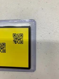 QR Code Discard Card Disney Lorcana Whispers in the Well Error Yellow - Image 5