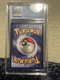 CGC 9 Blue Label Bulbsasaur Base Set 1999 Pokemon Card Mint 44/102 Unlimited ENG - Image 2