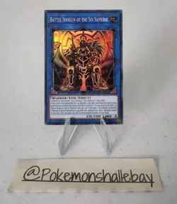 Battle Shogun of the Six Samurai CHIM-ENSE2 *NM* Super Rare Yugioh Card - Image 1