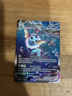 2 Vaporeon VMAX SWSH182 SWSH: Sword & Shield Promo Cards Holo - Image 2