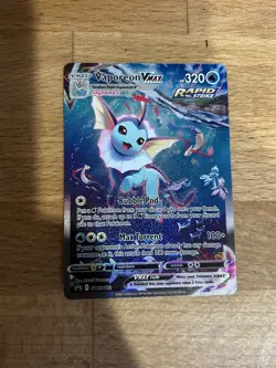 2 Vaporeon VMAX SWSH182 SWSH: Sword & Shield Promo Cards Holo - Image 3