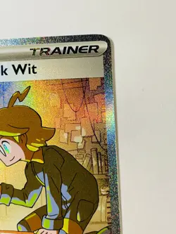 Pokemon Clemont's Quick Wit 243/191 SIR Holo Card NM SV08 Surging Sparks 2024 - Image 5