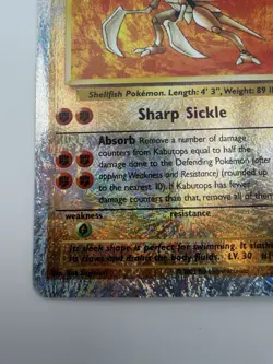 Kabutops Legendary Collection Reverse Holo Card 27/110 MP - Image 4
