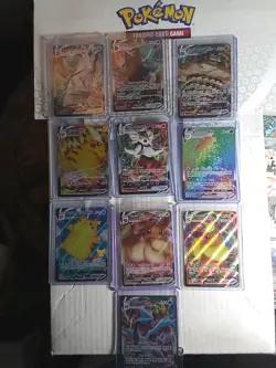 Pokemon 10 Card VMAX Lot! Sealed Promos, 🌈 Rainbow Alcremie - Image 1