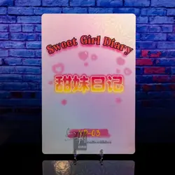 Nicole Demara Premium Waifu Card Oversized A5 XP-03 Sweet Girl Zenless Zone Zero - Image 3