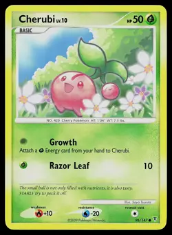 Pokemon Card Cherubi 96/147 Supreme Victors - Image 1