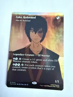 Zuko, Redeemed (Borderless) - Avatar: The Last Airbender- (Foil)(NM) - Image 1