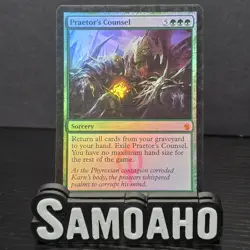 MTG Praetor's Counsel Foil Mirrodin Besieged 88/155 - Image 1
