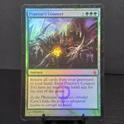 MTG Praetor's Counsel Foil Mirrodin Besieged 88/155 - Image 2