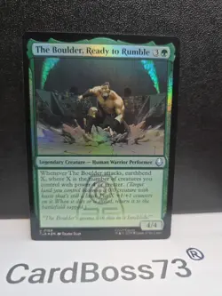 The Boulder, Ready to Rumble Avatar: The Last Airbender R 0168 Foil NM - Image 1