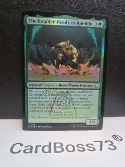 The Boulder, Ready to Rumble Avatar: The Last Airbender R 0168 Foil NM - Image 2