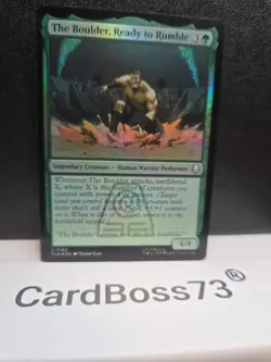 The Boulder, Ready to Rumble Avatar: The Last Airbender R 0168 Foil NM - Image 3
