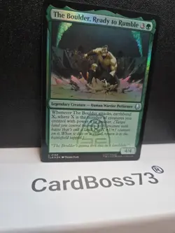 The Boulder, Ready to Rumble Avatar: The Last Airbender R 0168 Foil NM - Image 4