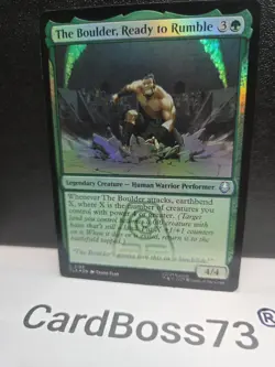 The Boulder, Ready to Rumble Avatar: The Last Airbender R 0168 Foil NM - Image 5