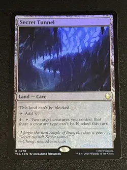 MTG Avatar: The Last Airbender Secret Tunnel Foil 0278 NM Rare - Image 1