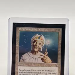 Enlightened Tutor LP Mirage Vintage MTG 1996 Magic the Gathering! - Image 2