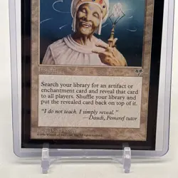 Enlightened Tutor LP Mirage Vintage MTG 1996 Magic the Gathering! - Image 3