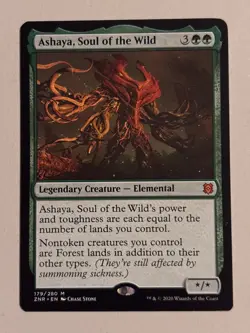 Ashaya, Soul of the Wild - Zendikar Rising - MTG LP Magic - Image 1