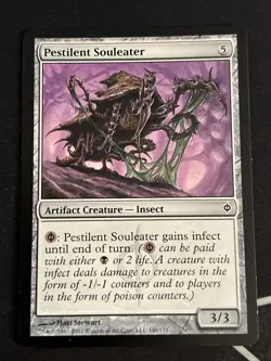 1x Pestilent Souleater (149) New Phyrexia LP MTG Magic the Gathering x1 MKE - Image 1