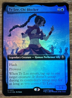 MTG Avatar: The Last Airbender, Ty Lee, Chi Blocker - Extended Art Foil - Image 1